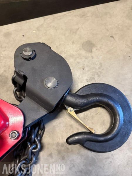 NY kjettingtalje 9000kg - god kvalitet! - ציוד בנייה: תמונה 3 NY kjettingtalje 9000kg - god kvalitet! - ציוד בנייה: תמונה 3