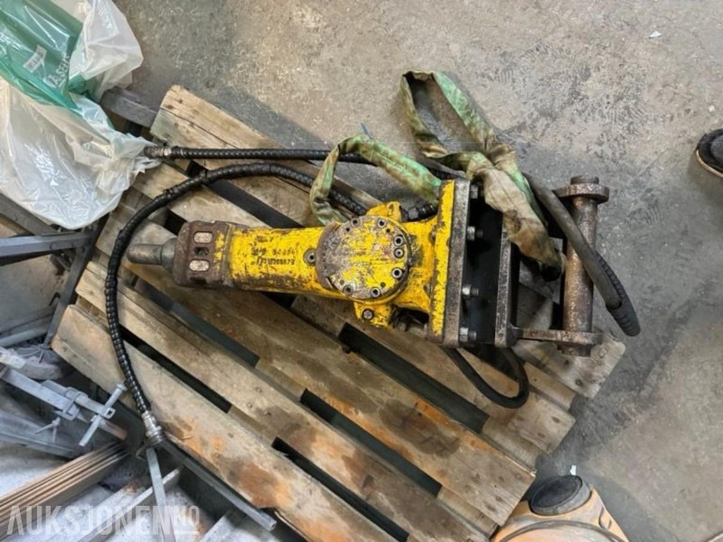 Pigghammer til minigraver 2-4t / 2021 Atlas Copco SB 152 / Feste S40 - פטיש הידרולי עבור מיני מחפר: תמונה 1 Pigghammer til minigraver 2-4t / 2021 Atlas Copco SB 152 / Feste S40 - פטיש הידרולי עבור מיני מחפר: תמונה 1