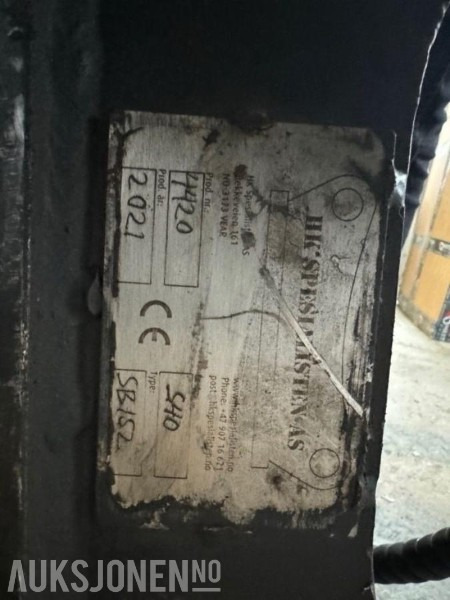 Pigghammer til minigraver 2-4t / 2021 Atlas Copco SB 152 / Feste S40 - פטיש הידרולי עבור מיני מחפר: תמונה 4 Pigghammer til minigraver 2-4t / 2021 Atlas Copco SB 152 / Feste S40 - פטיש הידרולי עבור מיני מחפר: תמונה 4