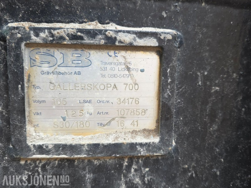 SB Sorteringsskuff 700 S30 - ציוד בנייה: תמונה 5 SB Sorteringsskuff 700 S30 - ציוד בנייה: תמונה 5