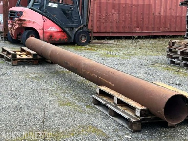 Stålrør, 6 m - ציוד בנייה: תמונה 1 Stålrør, 6 m - ציוד בנייה: תמונה 1