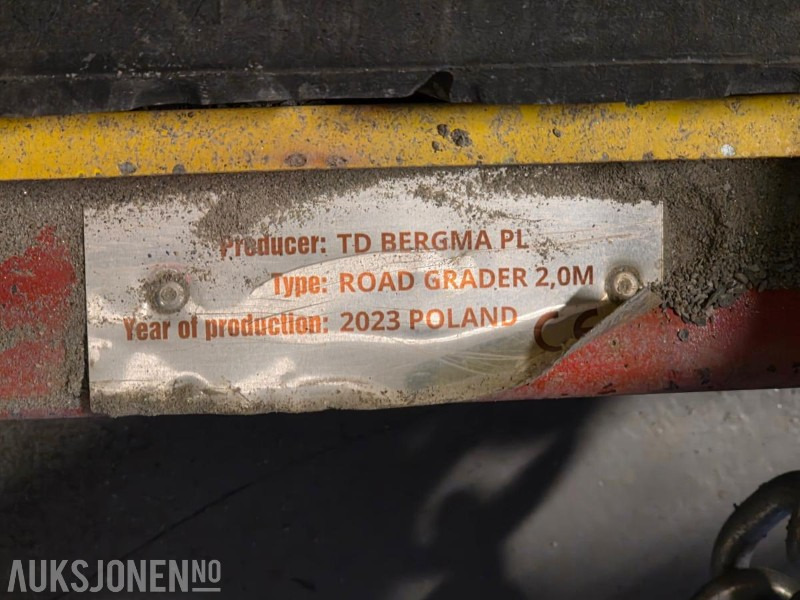 TD Bergma PL Veislådd / grusplaner / veipusser - מכונה חקלאית: תמונה 4 TD Bergma PL Veislådd / grusplaner / veipusser - מכונה חקלאית: תמונה 4