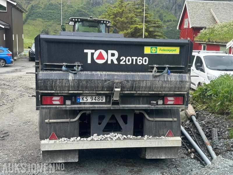 Traktorhenger - TOR DH 20T60 - Tippkasse - Norwegian Trailer System - מכונה חקלאית: תמונה 4 Traktorhenger - TOR DH 20T60 - Tippkasse - Norwegian Trailer System - מכונה חקלאית: תמונה 4