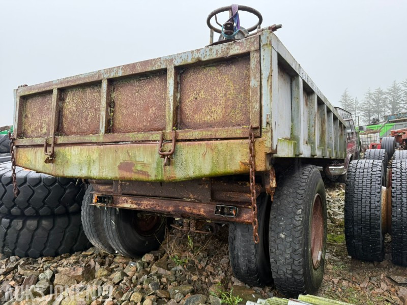 Uregistrert tipphenger til traktor – kraftig bygget - מכונה חקלאית: תמונה 4 Uregistrert tipphenger til traktor – kraftig bygget - מכונה חקלאית: תמונה 4