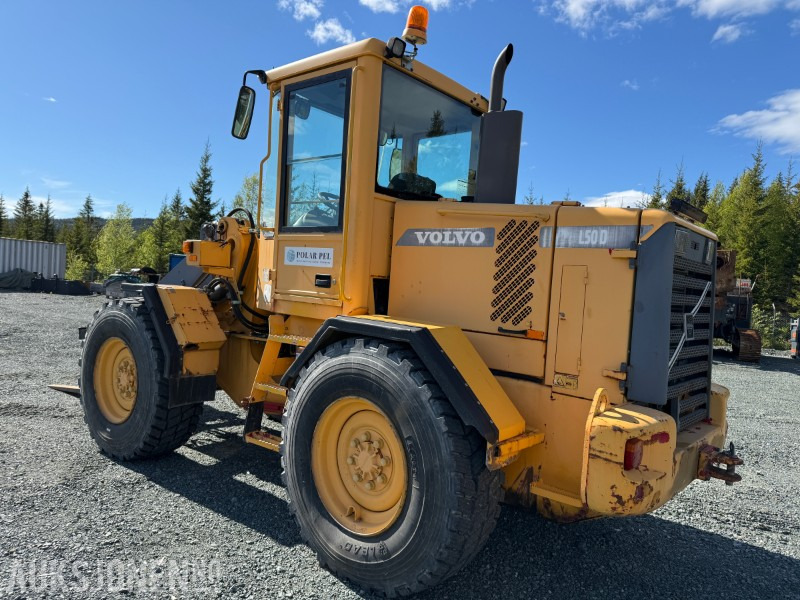 VOLVO L50D Hjullaster m/ pallegaffel og ny skuff - מעמיס גלגלים: תמונה 4 VOLVO L50D Hjullaster m/ pallegaffel og ny skuff - מעמיס גלגלים: תמונה 4