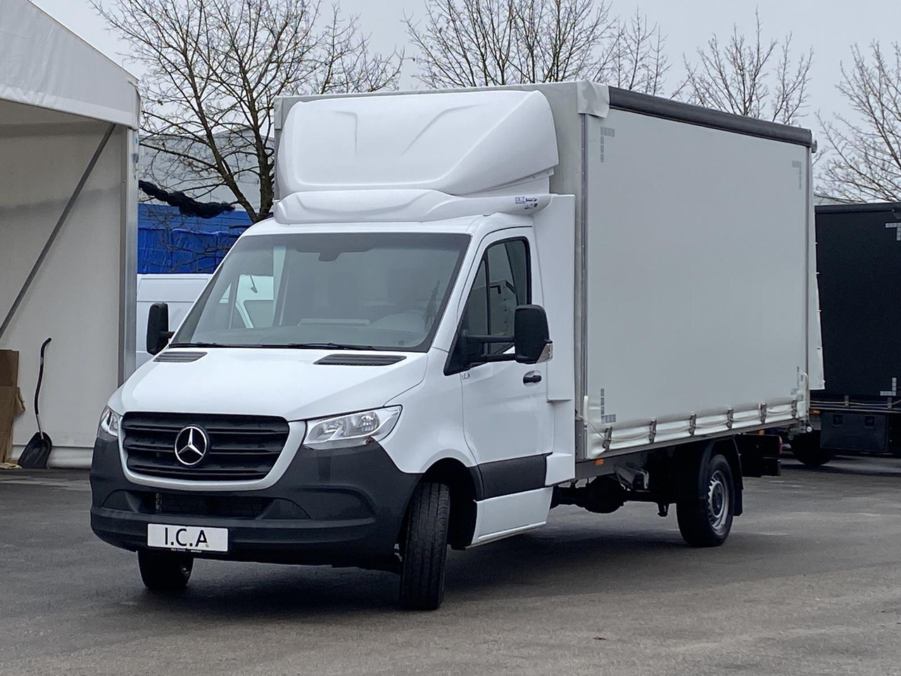 MERCEDES BENZ SPRINTER 317 CDI 170PS 1+2 PRITSCHE PLANE 4100MM - כלי רכב מסחרי עם וילונות צד: תמונה 1 MERCEDES BENZ SPRINTER 317 CDI 170PS 1+2 PRITSCHE PLANE 4100MM - כלי רכב מסחרי עם וילונות צד: תמונה 1