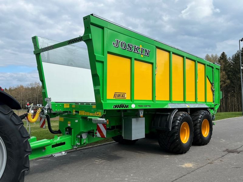 Joskin Drakkar 7600/33D180 - קרון נגרר חקלאי: תמונה 1 Joskin Drakkar 7600/33D180 - קרון נגרר חקלאי: תמונה 1