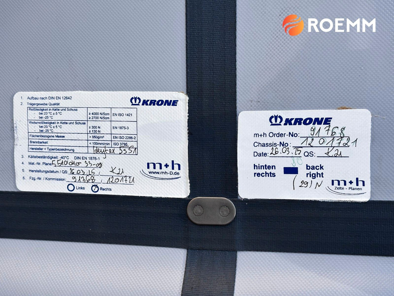 סמיטריילר עם וילונות צד Krone ProfiLiner*XL*Lift*BPW*ADR*Getränk*Edscha*Pallet: תמונה 22