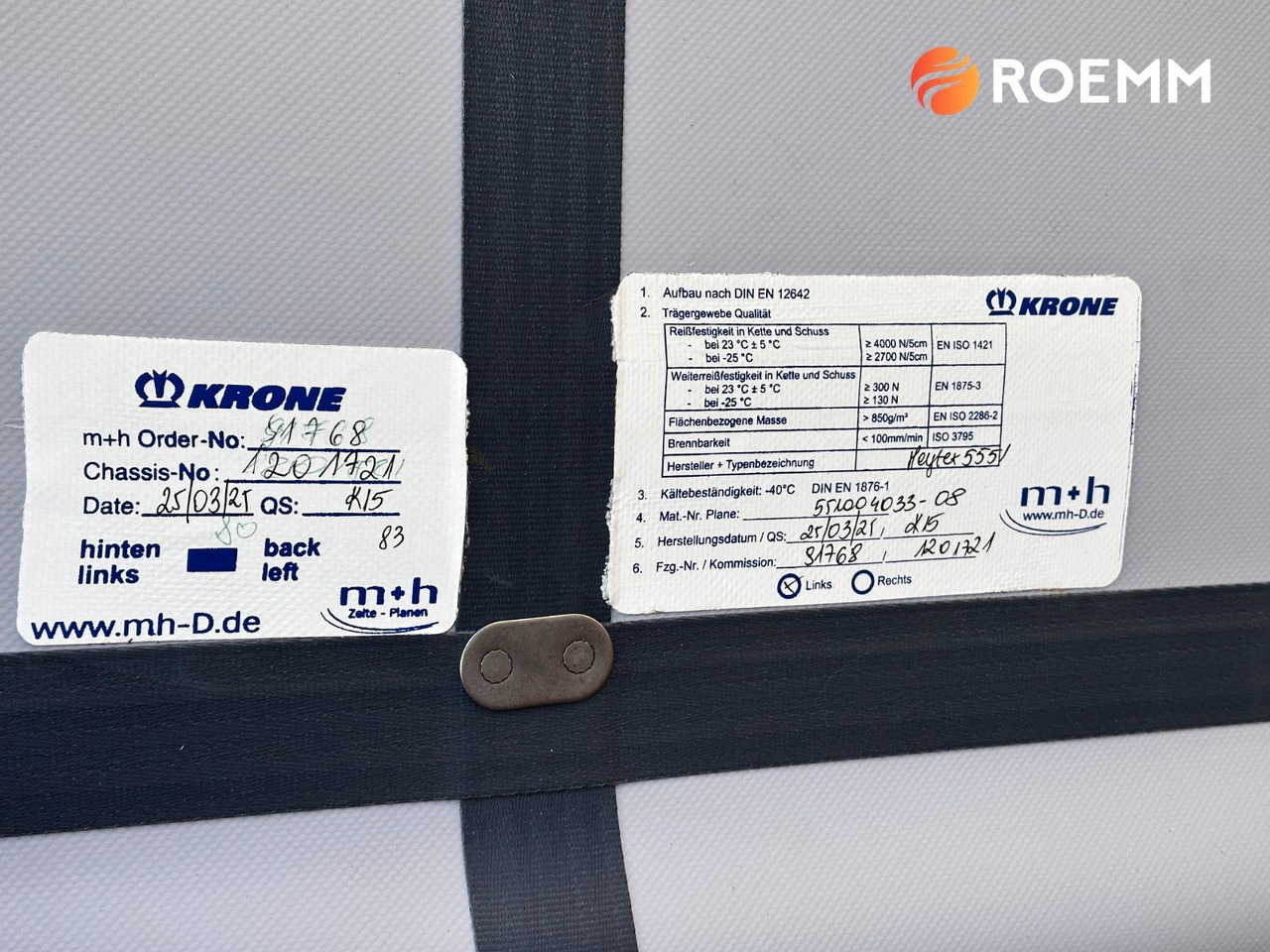 סמיטריילר עם וילונות צד Krone ProfiLiner*XL*Lift*BPW*ADR*Getränk*Edscha*Pallet: תמונה 21