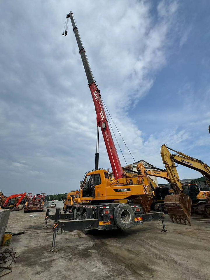עגורן נייד Sany Used Truck Crane 25 Ton with Excellent Work Performance and 1 year Warrenty: תמונה 10