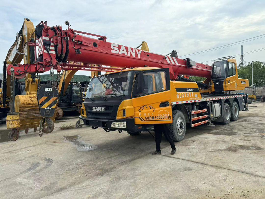 עגורן נייד Sany Used Truck Crane 25 Ton with Excellent Work Performance and 1 year Warrenty: תמונה 7