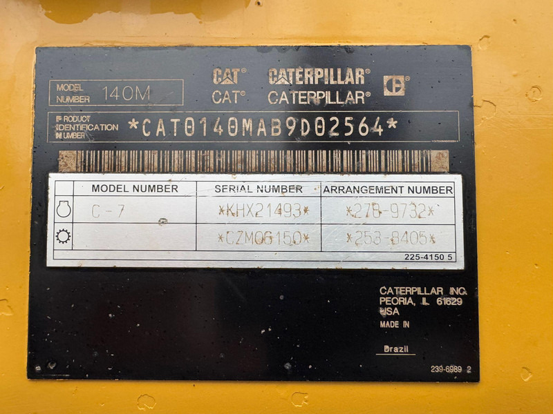 Caterpillar 140M **Matriculada en Espana** - מפלסת: תמונה 3 Caterpillar 140M **Matriculada en Espana** - מפלסת: תמונה 3