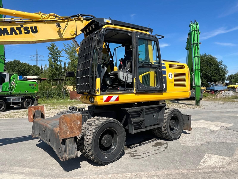 Komatsu PW180-10 - מחפר גלגלים: תמונה 3 Komatsu PW180-10 - מחפר גלגלים: תמונה 3