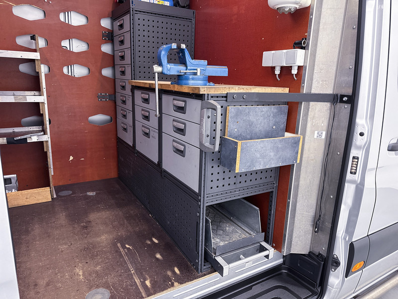 כלי רכב מסחרי עם לוח Mercedes-Benz Sprinter 314 L2H2 Inrichting Oprijplaat Navigatie Achteruitrijcamera Apple Carplay/Android Auto Automaat Geveerde stoel 220v omvormer: תמונה 18