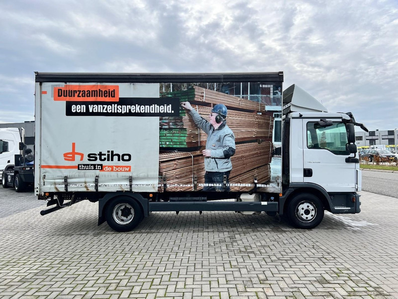 MAN TGL 150 4x2 Bakwagen Schuifzeilbak - משאית וילונות צד: תמונה 4 MAN TGL 150 4x2 Bakwagen Schuifzeilbak - משאית וילונות צד: תמונה 4