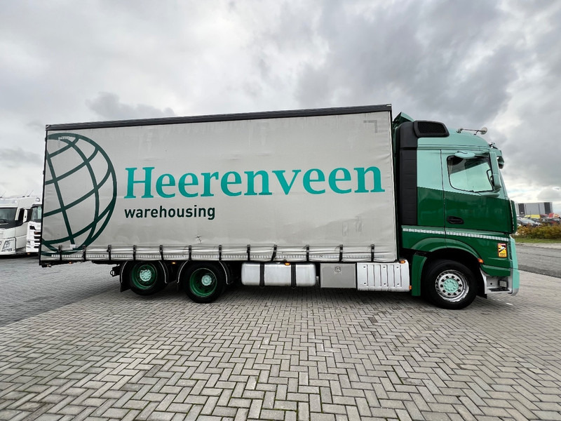 Mercedes-Benz Actros 2745 6x2 bakwagen Schuifzeilen - משאית וילונות צד: תמונה 2 Mercedes-Benz Actros 2745 6x2 bakwagen Schuifzeilen - משאית וילונות צד: תמונה 2