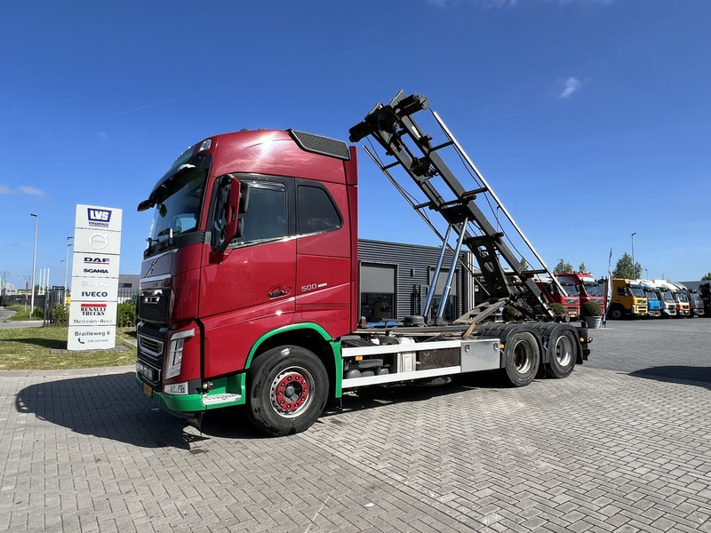Volvo FH 500 6x2 Containersysteem Globetrotter / 10 Wheels / Cable systeem - משאית מערכת כבלים: תמונה 1 Volvo FH 500 6x2 Containersysteem Globetrotter / 10 Wheels / Cable systeem - משאית מערכת כבלים: תמונה 1