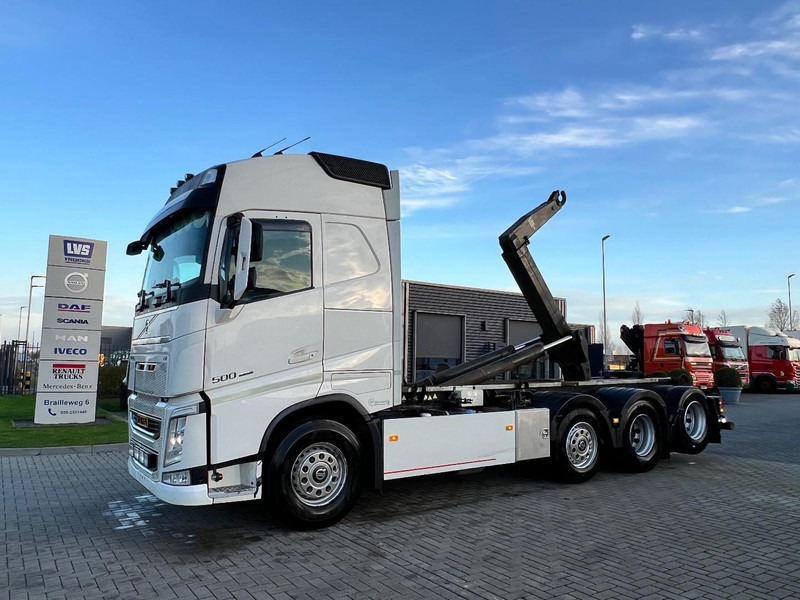 Volvo FH 500 8x2 Haakarm VDL Hooklift 21.000kg / Tridem - משאית הרמת וו: תמונה 1 Volvo FH 500 8x2 Haakarm VDL Hooklift 21.000kg / Tridem - משאית הרמת וו: תמונה 1