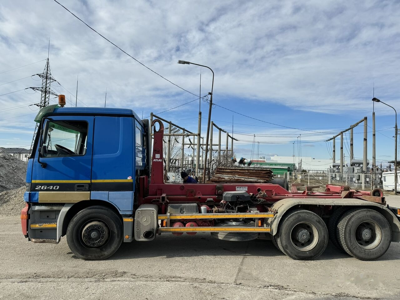 Mercedes-Benz Actros 2640 Abroll Chassy Changer - מזהיר: תמונה 3 Mercedes-Benz Actros 2640 Abroll Chassy Changer - מזהיר: תמונה 3