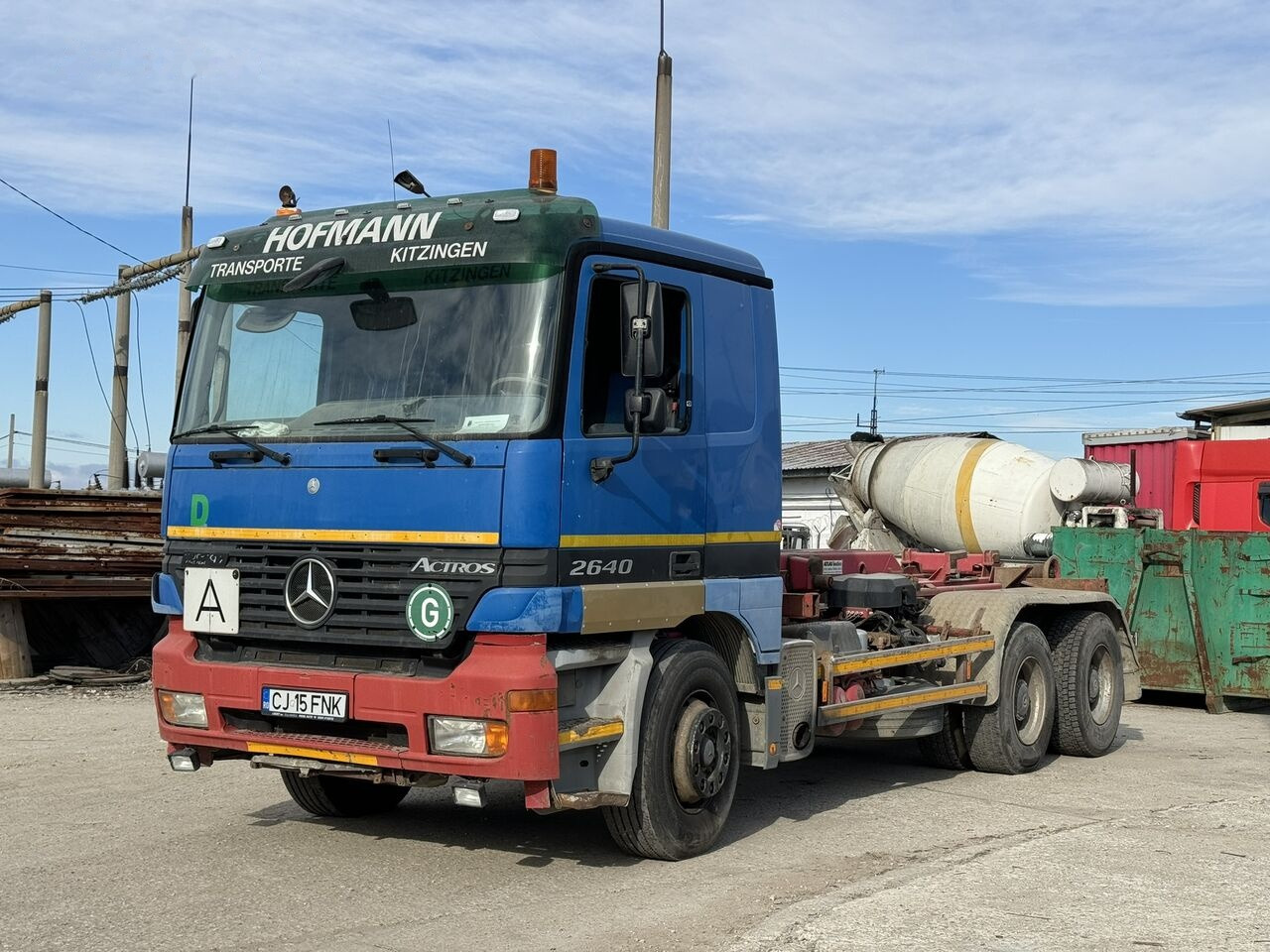 Mercedes-Benz Actros 2640 Abroll Chassy Changer - מזהיר: תמונה 1 Mercedes-Benz Actros 2640 Abroll Chassy Changer - מזהיר: תמונה 1