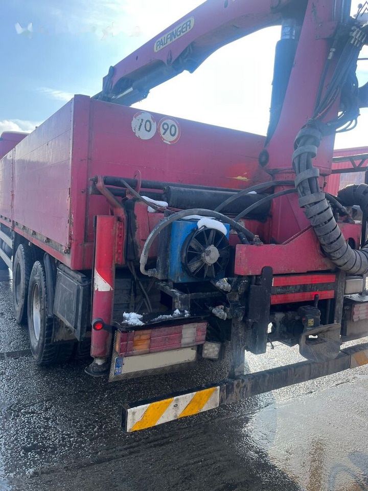 Mercedes-Benz Actros MP1 6x4 + Palfinger Krane - משאית מנוף, משאית צד נופל/ שטוחה: תמונה 5 Mercedes-Benz Actros MP1 6x4 + Palfinger Krane - משאית מנוף, משאית צד נופל/ שטוחה: תמונה 5