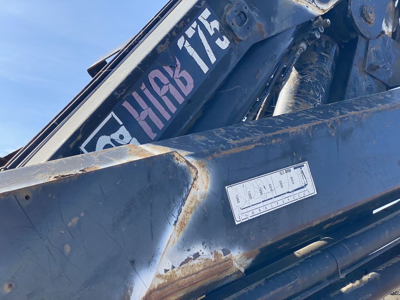 משאית צד נופל/ שטוחה, משאית מנוף Mercedes-Benz Actros MP1: תמונה 10
