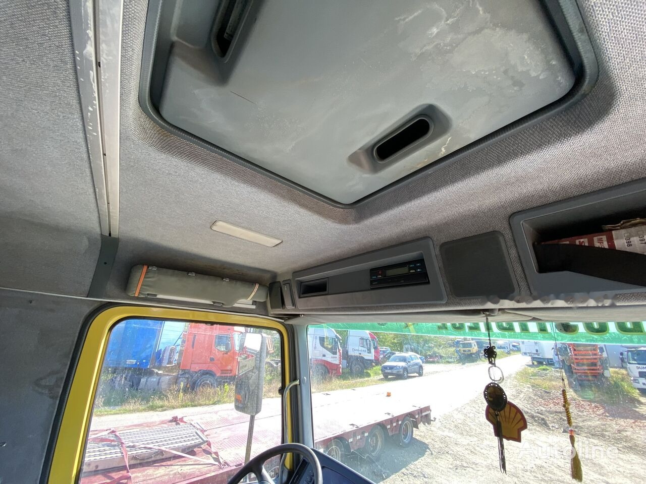 משאית צד נופל/ שטוחה, משאית מנוף Mercedes-Benz Actros MP1: תמונה 13