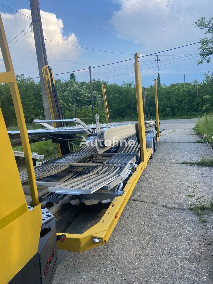 משאית הובלה אוטומטית Renault Euro 6 + Lohr 9 pozitii Transportor Renault D Wide * Lohr model C2H99S: תמונה 6