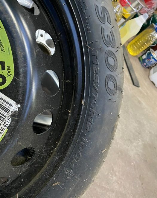 Rezerva slim Audi A5,A6,A7,A8 T125/70R19 ET29 - חבילת גלגלים וצמיגים: תמונה 3 Rezerva slim Audi A5,A6,A7,A8 T125/70R19 ET29 - חבילת גלגלים וצמיגים: תמונה 3