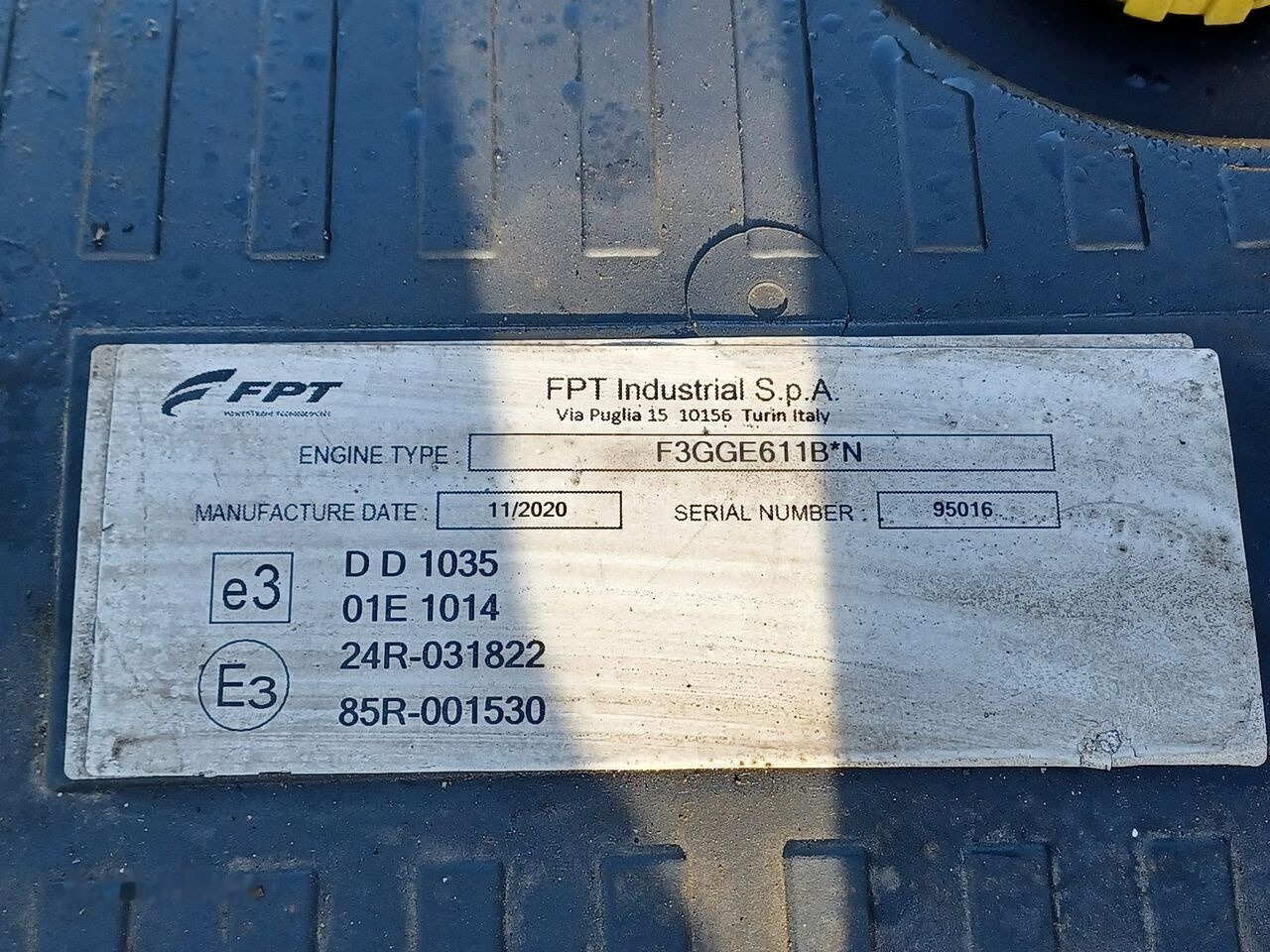 IVECO F3GGE611B*N IVECO truck - מנוע עבור משאית: תמונה 1 IVECO F3GGE611B*N IVECO truck - מנוע עבור משאית: תמונה 1