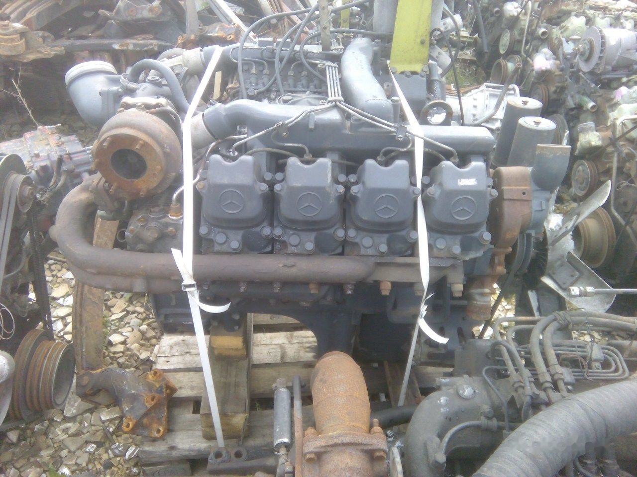 OM 442 Biturbo - מנוע עבור משאית: תמונה 1 OM 442 Biturbo - מנוע עבור משאית: תמונה 1