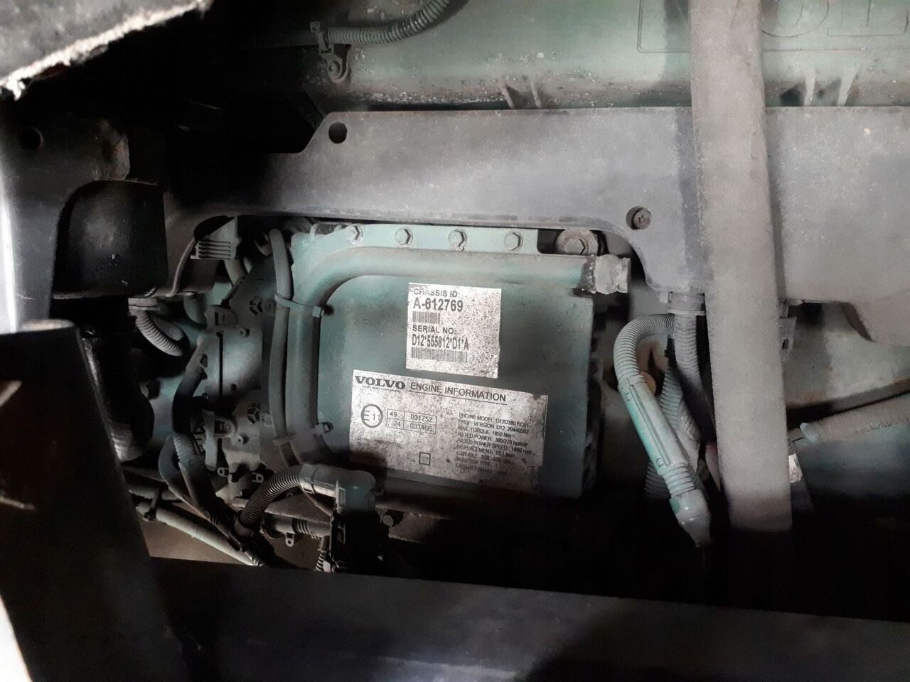 Volvo D12D380 EC01 Volvo FM 12, B 12, FH 12 - מנוע עבור משאית: תמונה 1 Volvo D12D380 EC01 Volvo FM 12, B 12, FH 12 - מנוע עבור משאית: תמונה 1