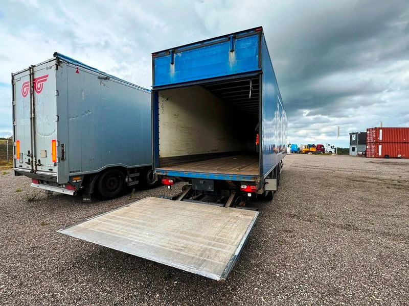סמיטריילר בתיבה סגורה Fruehauf 3 aksl box Trailer inkl. lift: תמונה 10