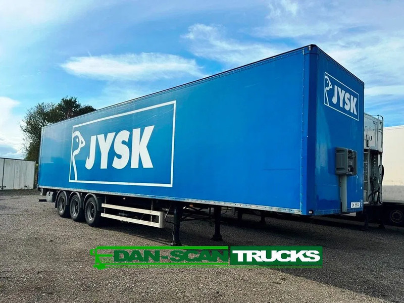 Fruehauf 3 aksl box Trailer inkl. lift - סמיטריילר בתיבה סגורה: תמונה 1 Fruehauf 3 aksl box Trailer inkl. lift - סמיטריילר בתיבה סגורה: תמונה 1