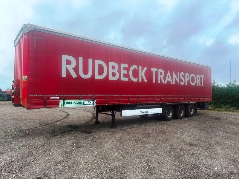 Krone 3 aksl. - סמיטריילר עם וילונות צד: תמונה 3 Krone 3 aksl. - סמיטריילר עם וילונות צד: תמונה 3