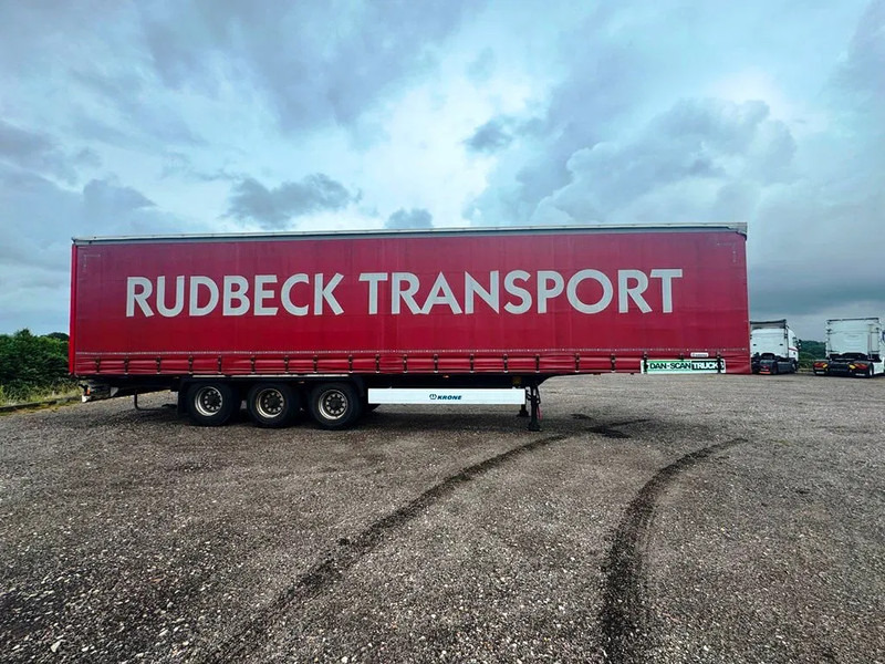 Krone 3 aksl. - סמיטריילר עם וילונות צד: תמונה 4 Krone 3 aksl. - סמיטריילר עם וילונות צד: תמונה 4