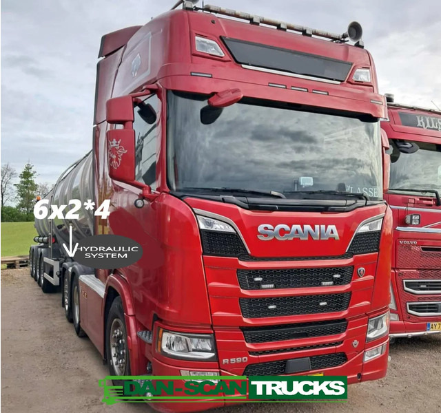 Scania R590 V8 NGS Rear steering 6x2*4. Air / Air suspension. Hydr. system - יחידת טרקטור: תמונה 2 Scania R590 V8 NGS Rear steering 6x2*4. Air / Air suspension. Hydr. system - יחידת טרקטור: תמונה 2
