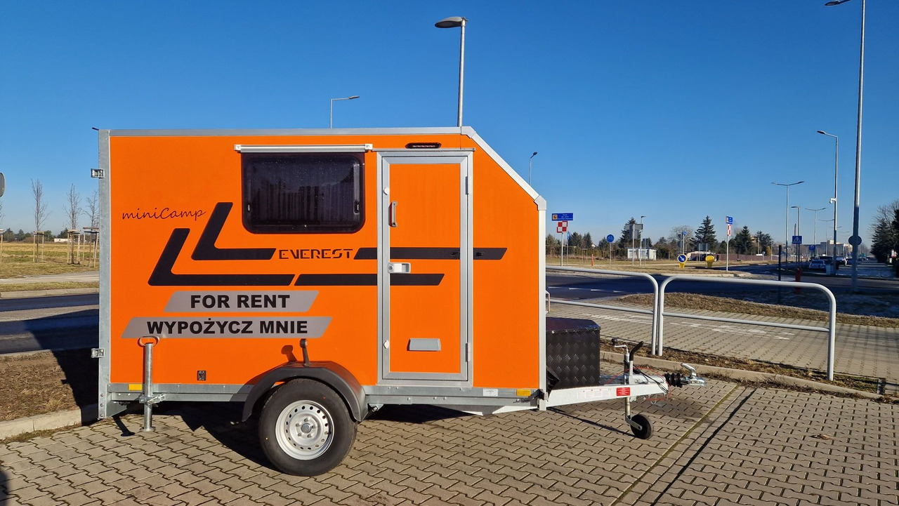 Minicamp Everest Lekki mały kemping camper DMC 600 do 1000kg NOWA - קרוואן נגרר: תמונה 3 Minicamp Everest Lekki mały kemping camper DMC 600 do 1000kg NOWA - קרוואן נגרר: תמונה 3