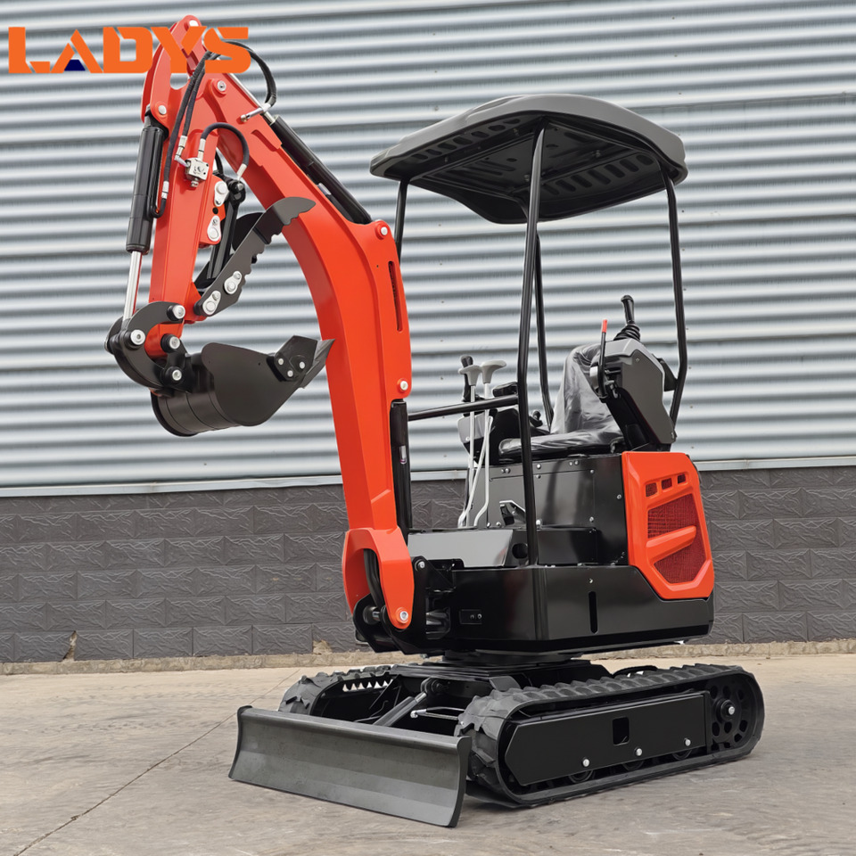 LADYS DY18 Mini Excavator CE Certification Kubota Engine(Factory Outlet) Mini Pelle Minibagger Minikoparka Miniexcavadora - מיני מחפר: תמונה 4 LADYS DY18 Mini Excavator CE Certification Kubota Engine(Factory Outlet) Mini Pelle Minibagger Minikoparka Miniexcavadora - מיני מחפר: תמונה 4