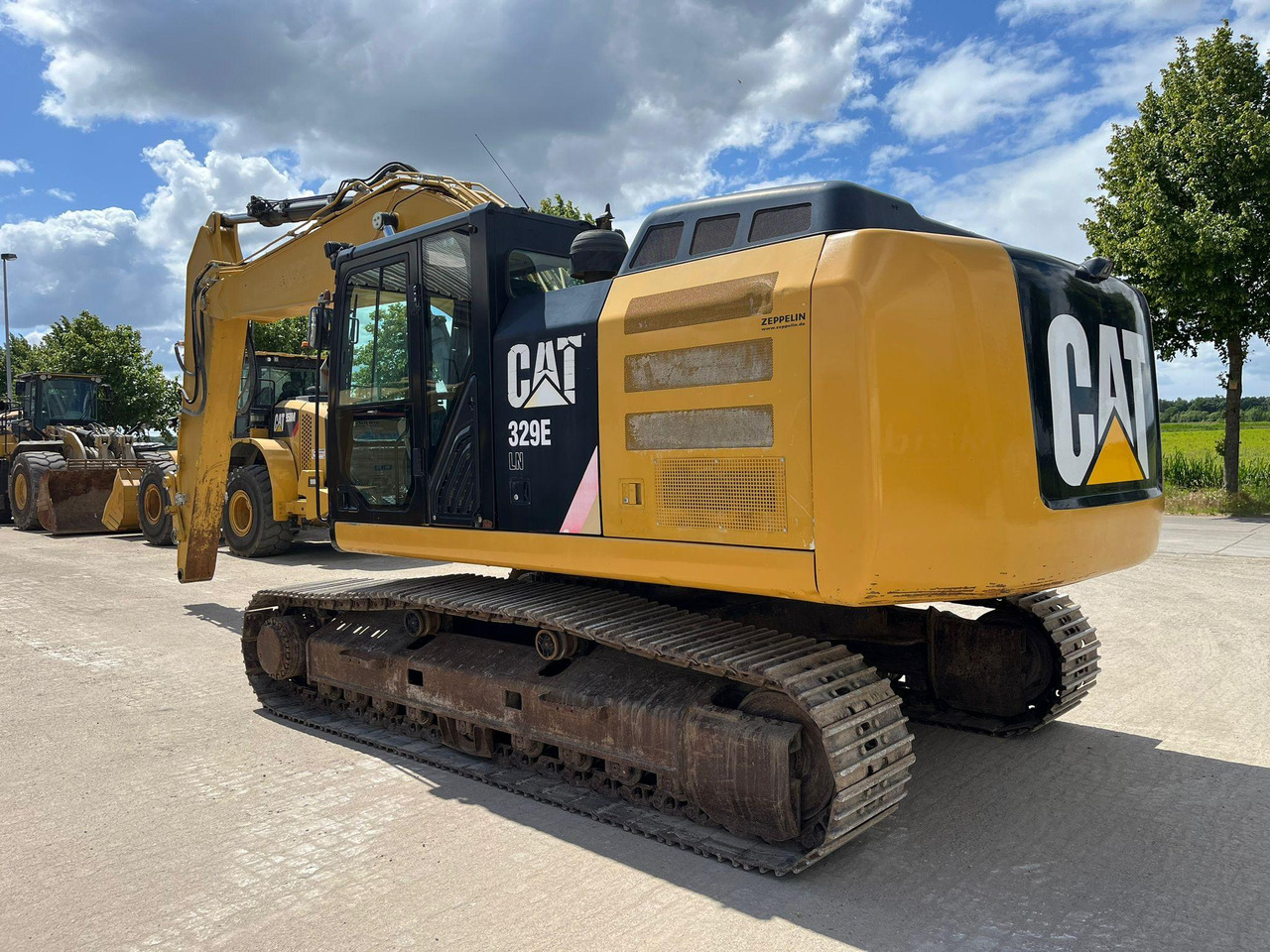Caterpillar 329ELN - מחפר סורק: תמונה 1 Caterpillar 329ELN - מחפר סורק: תמונה 1
