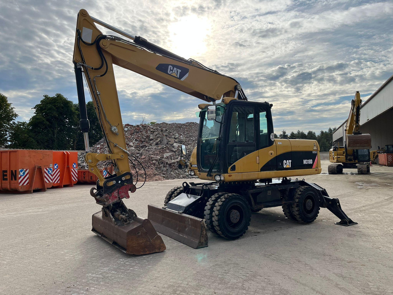 Caterpillar M318D - מחפר גלגלים: תמונה 5 Caterpillar M318D - מחפר גלגלים: תמונה 5