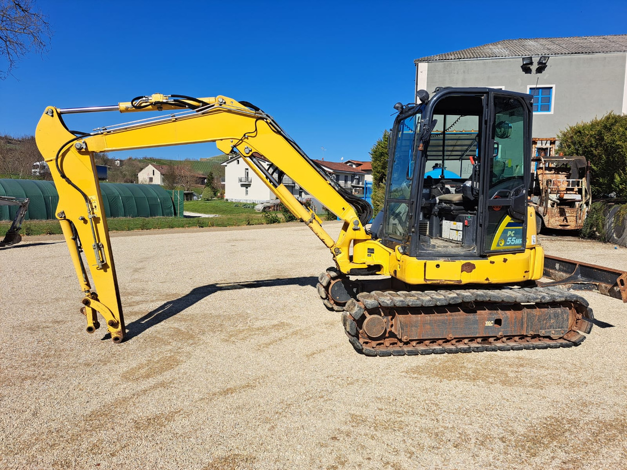 KOMATSU PC 55 MR - מיני מחפר: תמונה 1 KOMATSU PC 55 MR - מיני מחפר: תמונה 1
