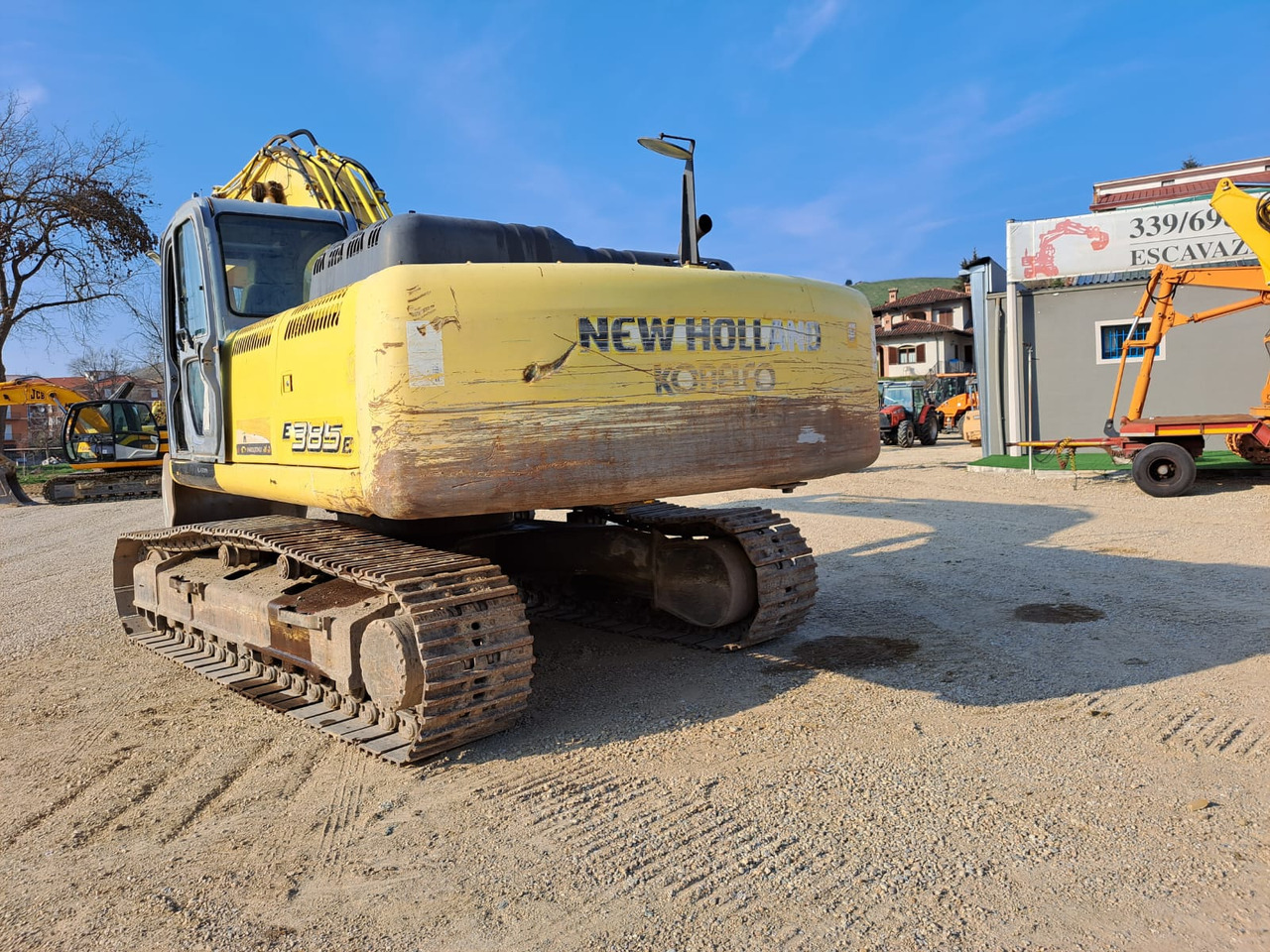 NEW HOLLAND KOBELCO E385B - מחפר סורק: תמונה 4 NEW HOLLAND KOBELCO E385B - מחפר סורק: תמונה 4