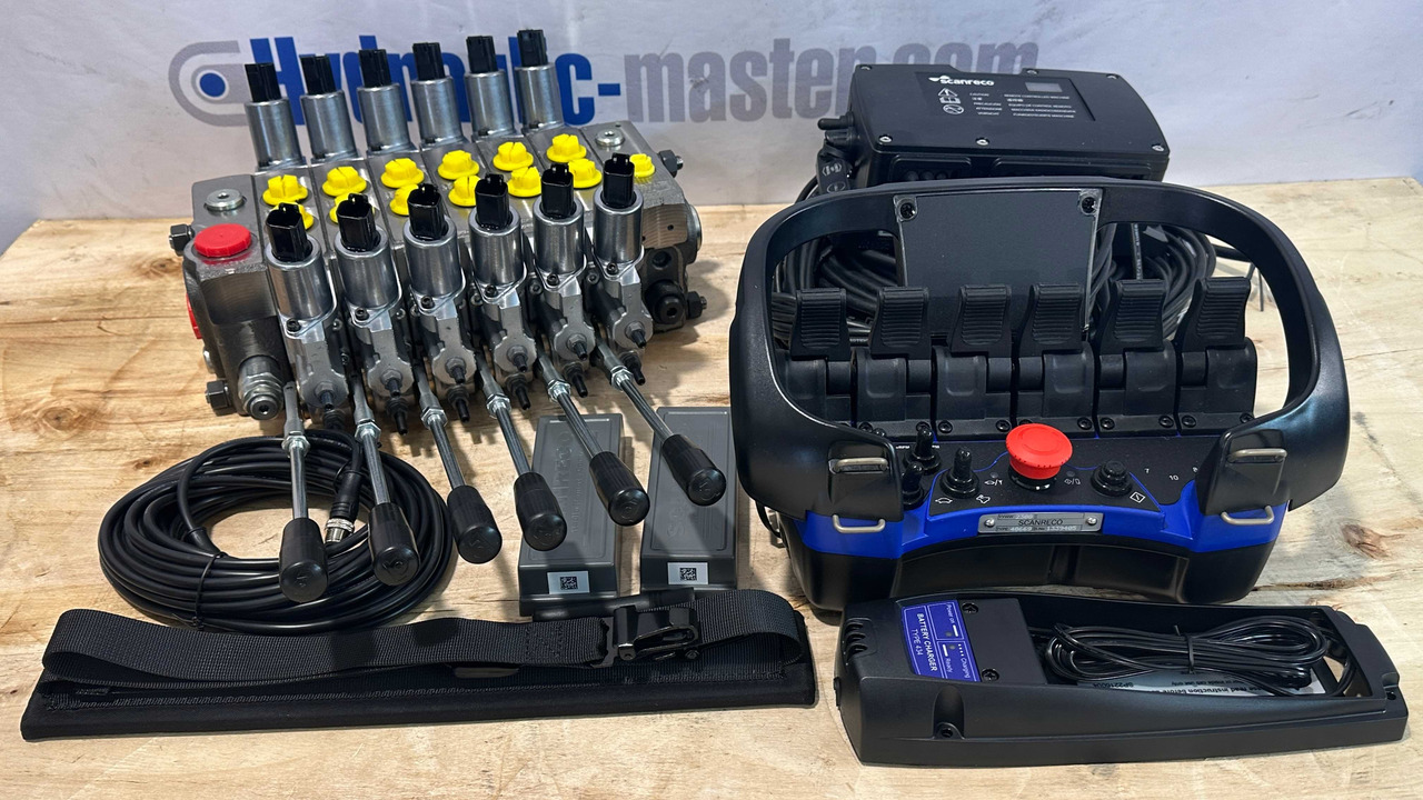 Set Scanreco RC400 with Walvoil DPX100 Manitex, Palfinger, Atlas, Cormach - קרון נגרר ליערות: תמונה 1 Set Scanreco RC400 with Walvoil DPX100 Manitex, Palfinger, Atlas, Cormach - קרון נגרר ליערות: תמונה 1