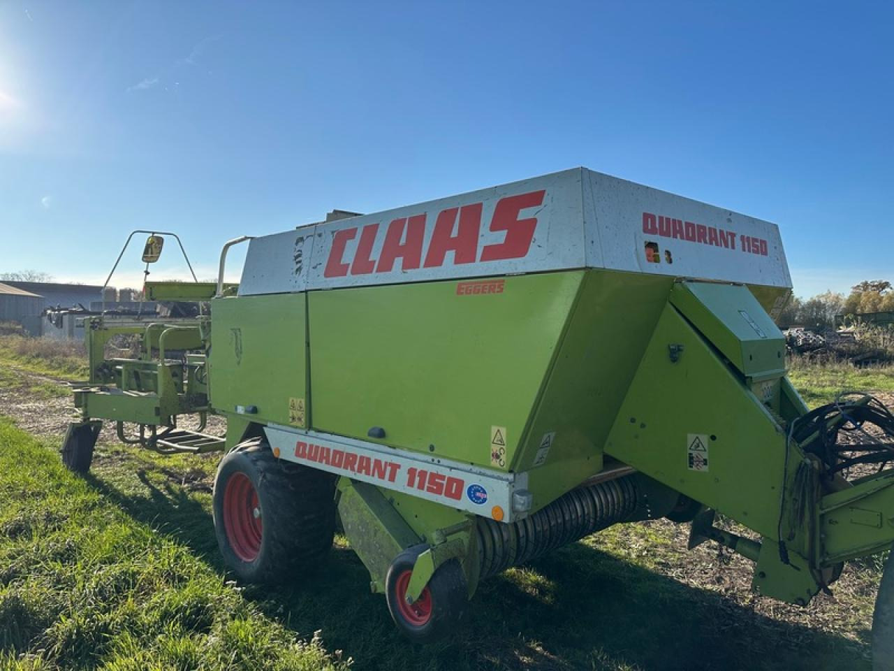 CLAAS QUADRANT 1150 - מכונת צרור מרובעת: תמונה 4 CLAAS QUADRANT 1150 - מכונת צרור מרובעת: תמונה 4