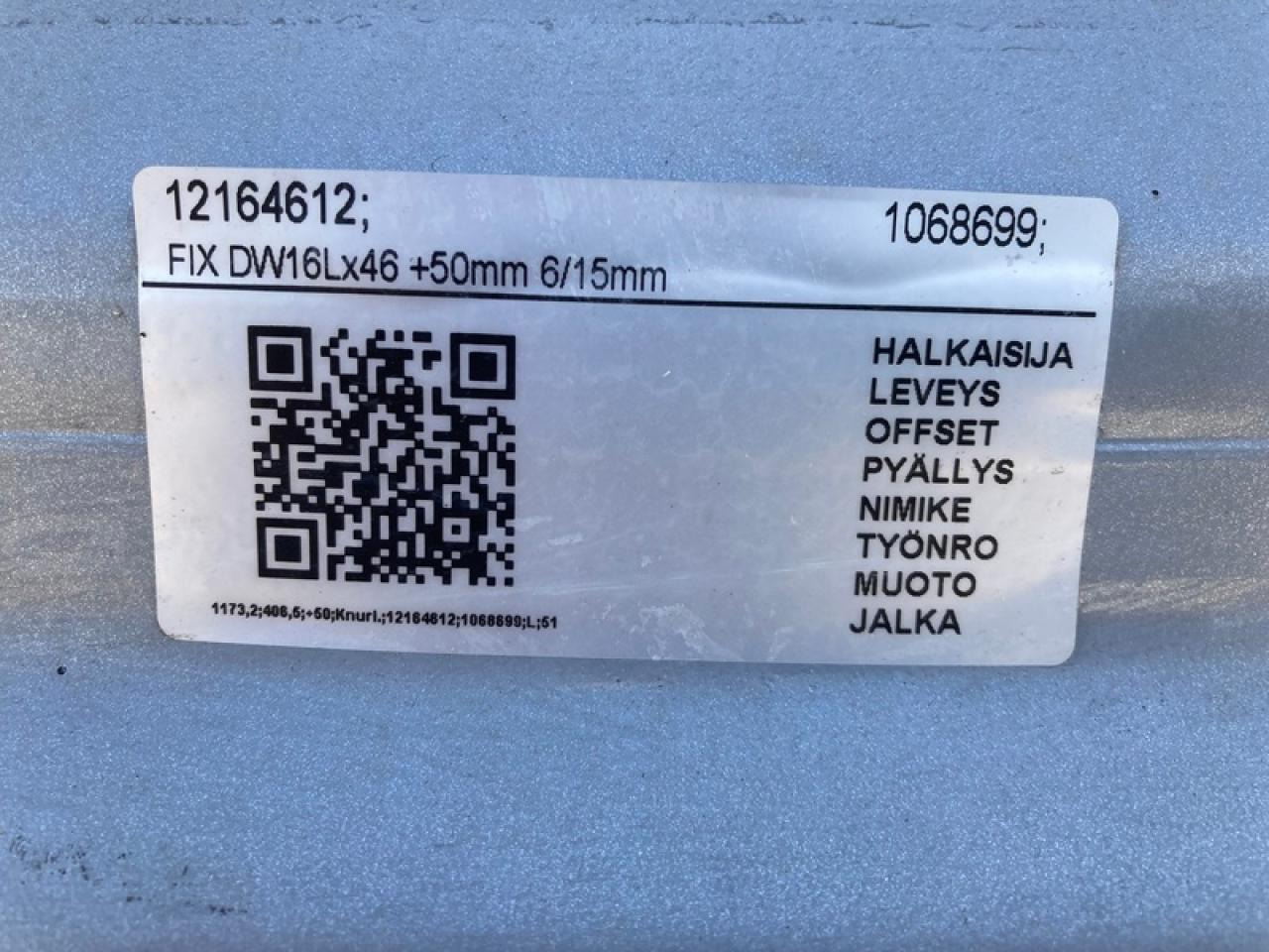 FELGEN HORSCH LEEB GS 16X46" - חישוק עבור מכונה חקלאית: תמונה 4 FELGEN HORSCH LEEB GS 16X46" - חישוק עבור מכונה חקלאית: תמונה 4