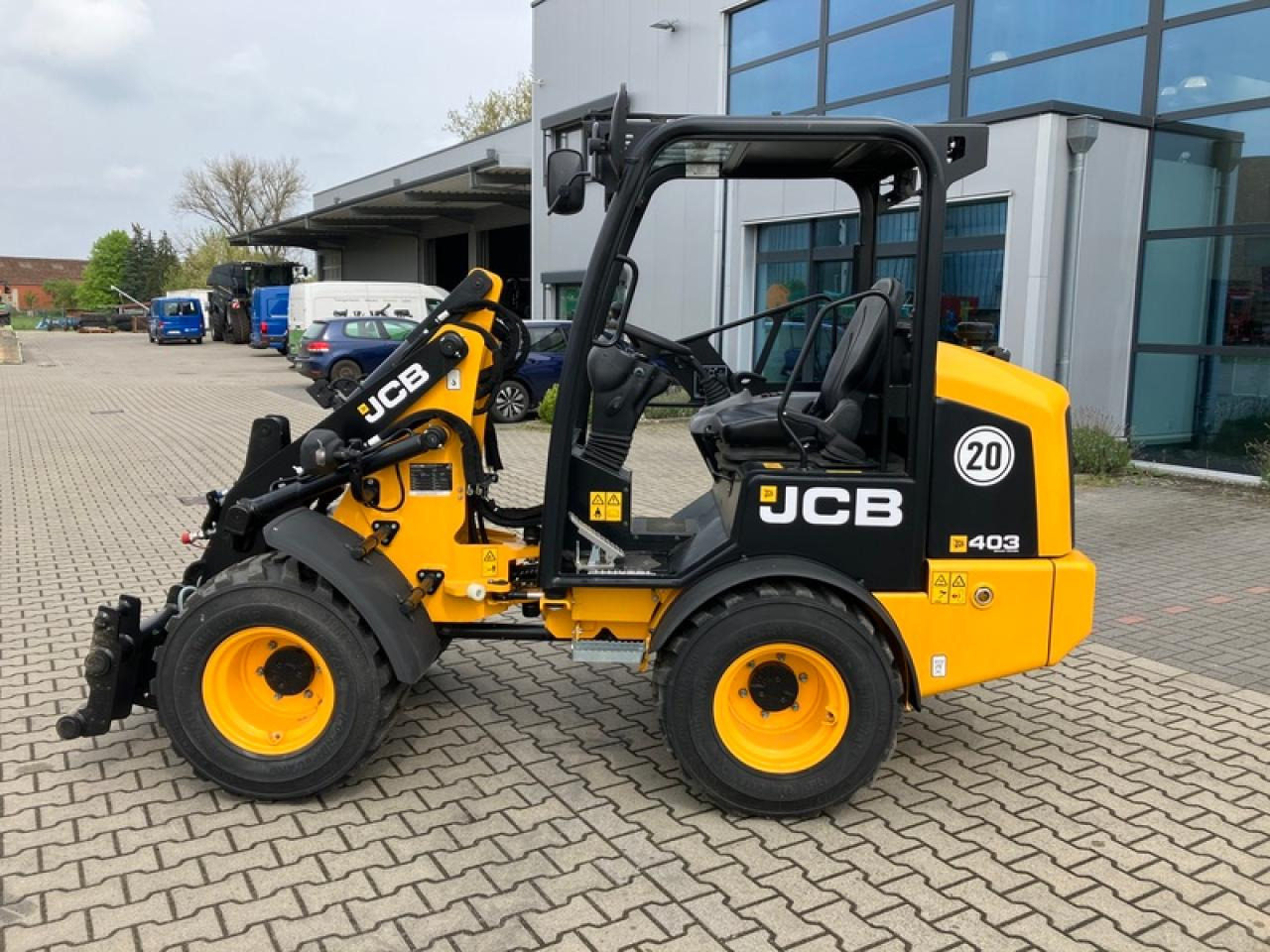 JCB 403 AGRI SMART POWER EURO-AUFNAHME - מעמיס גלגלים: תמונה 2 JCB 403 AGRI SMART POWER EURO-AUFNAHME - מעמיס גלגלים: תמונה 2