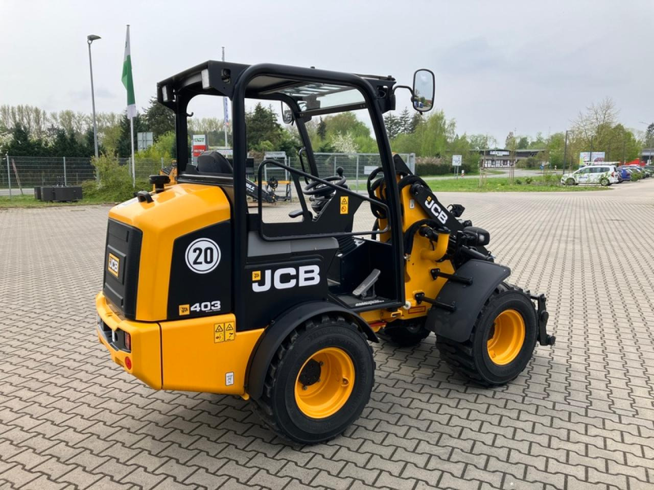 JCB 403 AGRI SMART POWER EURO-AUFNAHME - מעמיס גלגלים: תמונה 3 JCB 403 AGRI SMART POWER EURO-AUFNAHME - מעמיס גלגלים: תמונה 3