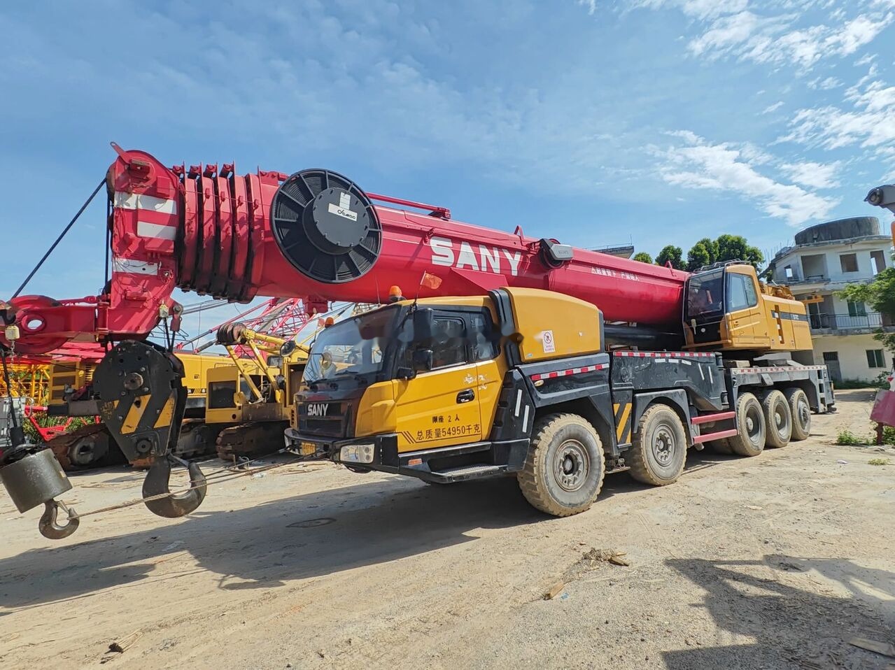 Palfinger Sany STC1600 SAC2200 STC1000T STC800 130T 160T 160ton - עגורן נייד: תמונה 1 Palfinger Sany STC1600 SAC2200 STC1000T STC800 130T 160T 160ton - עגורן נייד: תמונה 1