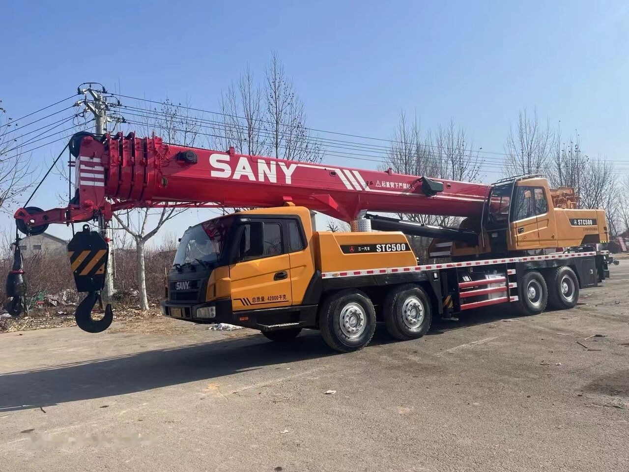 Palfinger Sany STC500 50T 50ton - עגורן נייד: תמונה 2 Palfinger Sany STC500 50T 50ton - עגורן נייד: תמונה 2